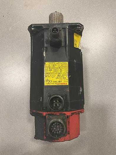 FANUC A06B-0162-B675 ALPHA M6/3000 AC SERVO MOTOR, 3000 RPM, 8-POLE, 3-PHASE, BRK, INC - SERVO MOTORS