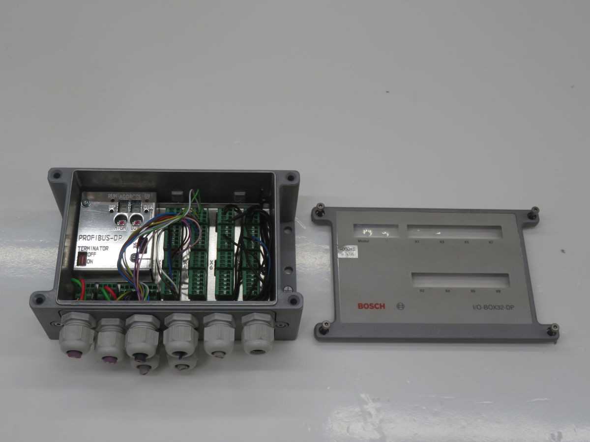 REXROTH 1070083818 B-IO-BOX-32DP IO MODULES, PROFIBUS DP, 32 DIO, 24VDC, M12, DIN RAIL - PLC MODULES
