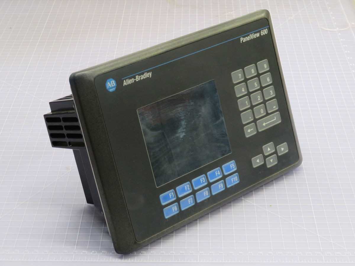 ALLEN BRADLEY 2711-B6C8 CONTROL PANELS INTERFACES, 5.7 INCH SCREEN, KEYPAD/TOUCH INPUT - OPERATOR INTERFACE PANELS