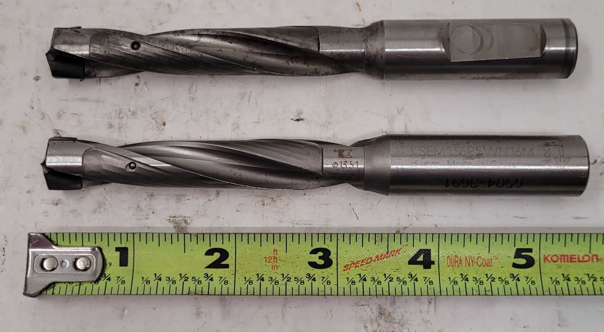 KENNAMETAL KSEM136R5WN16M INDEXABLE DRILLS (.531IN - .535IN CUT DIAMETER) - MACHINING TOOLING & PARTS