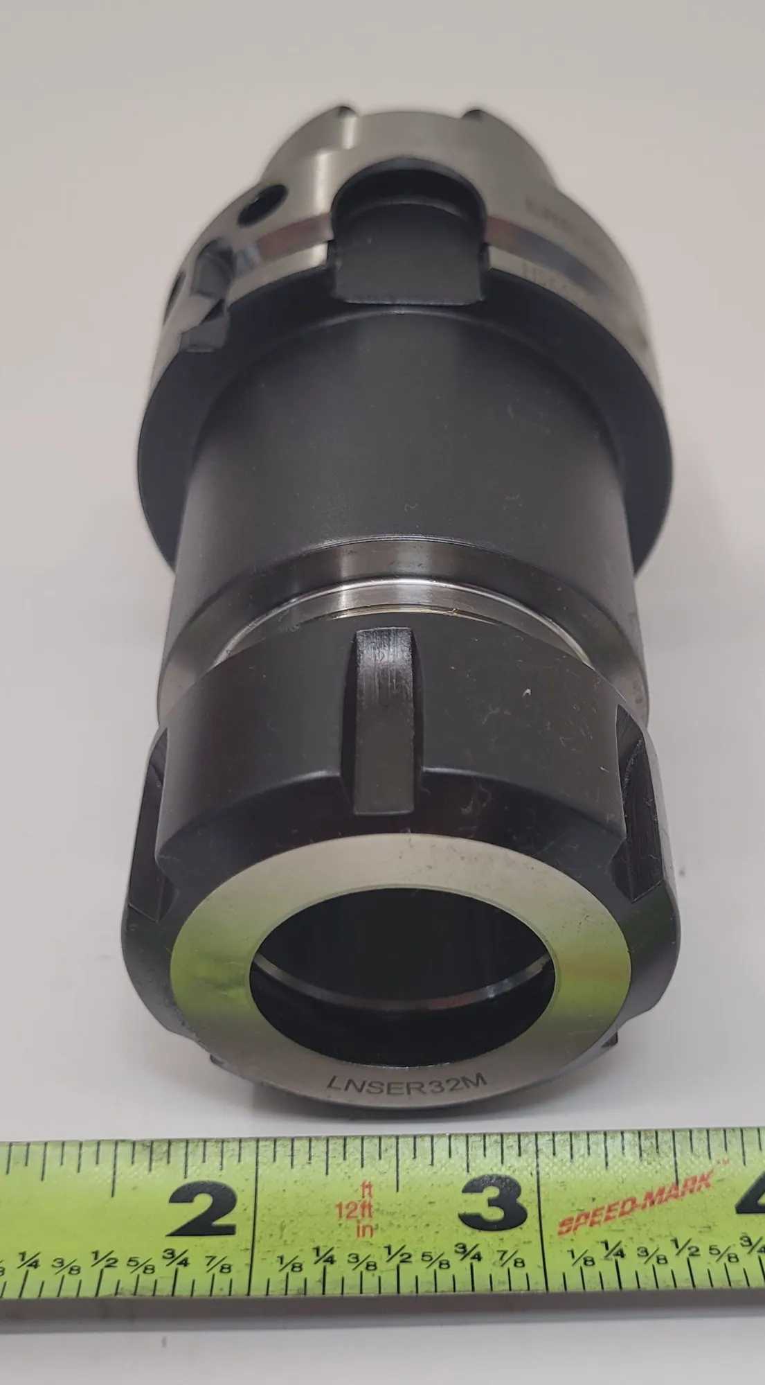 ERICKSON HSK63AER32100M COLLET CHUCK - ER32 SERIES, 100MM GAGE LENGTH - MACHINING TOOLING & PARTS