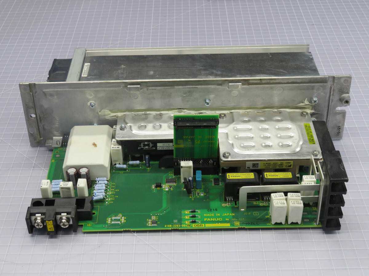 FANUC A06B-6150-H018 PLC PS, INPUT 3P 400-480VAC 37A, OUTPUT 565-679VDC 18KW - SERVO MOTORS