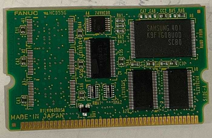 FANUC A20B-3900-0287/02A MEMORY CARD FOR CNC SYSTEMS, HIGH-SPEED DATA STORAGE MODULE - PLC MODULES
