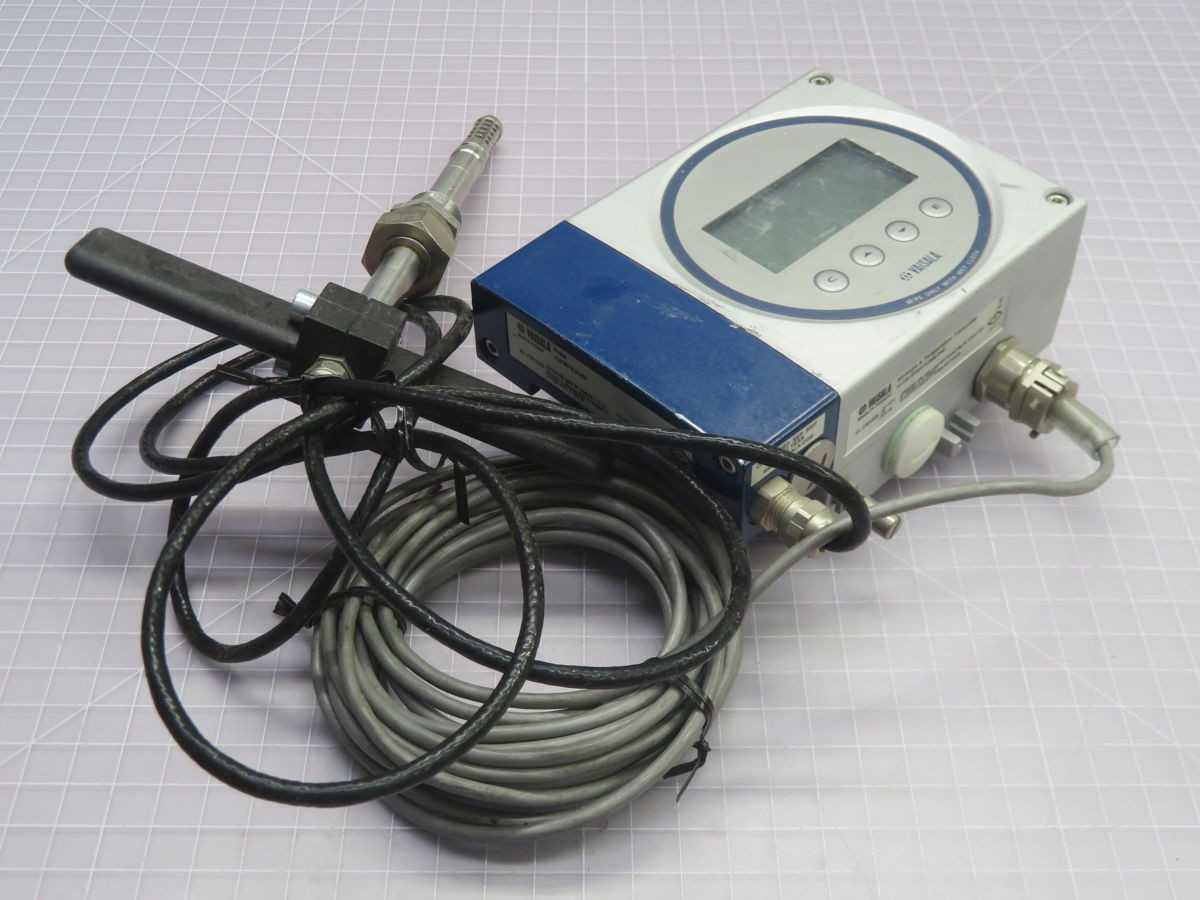 VAISALA HMT360 8F22MCH2A4BL2A4E MOISTURE & TEMPERATURE TRANSMITTER T265324 - INSTRUMENTATION