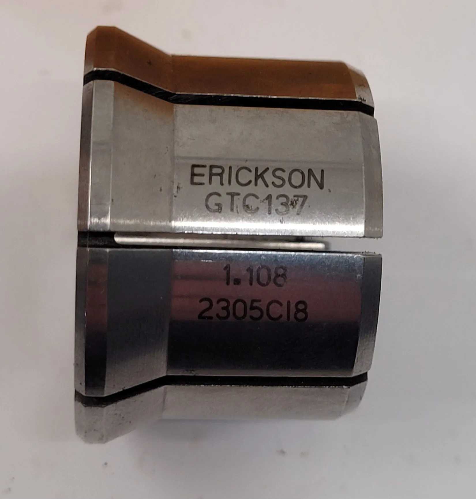 KENNAMETAL GTC 137 TAP COLLET, SIZE 1.108 - MACHINING TOOLING & PARTS
