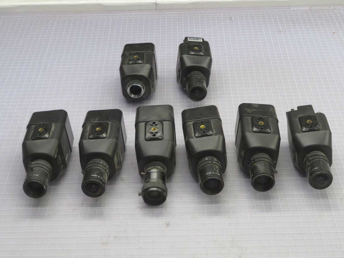 LOT OF 8 PELCO CC3700H-2 CAMERA T263223 - INSPECTION CAMERAS