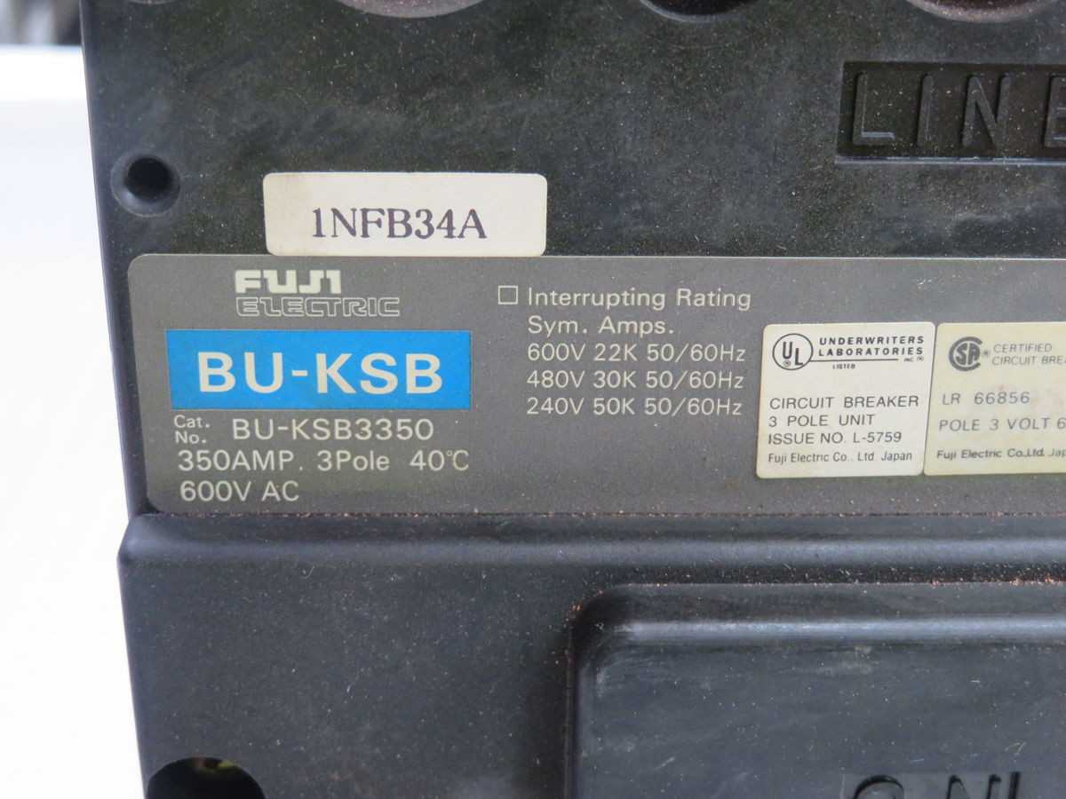 Fuji Electric BU-KSB3350 Circuit Breaker T259480 - Reliable Power Protection - CIRCUIT BREAKERS