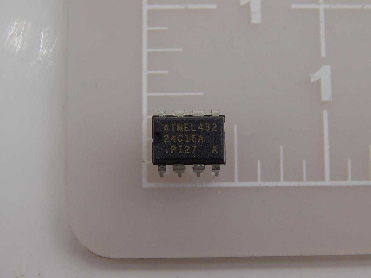 LOT OF 300 ATMEL 432 24C16A PI27 A4E7418 SEMICONDUCTORS - ELECTRONIC COMPONENTS