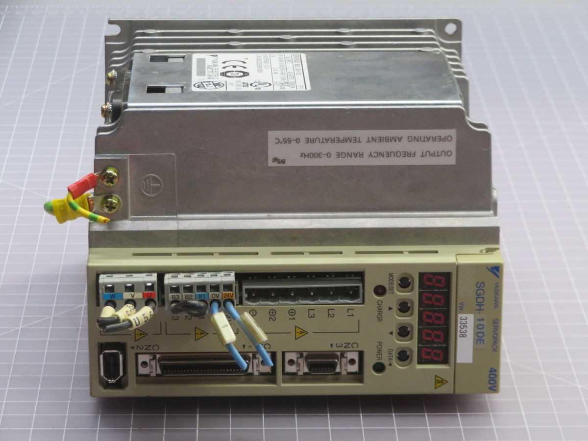 YASKAWA SGDH-10DE D0032D029810005D SERVO AMPLIFIER T266014 - SERVO