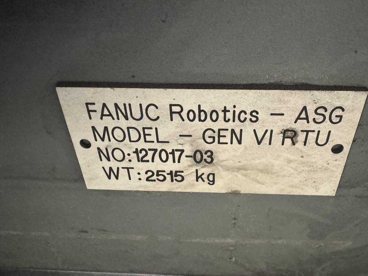 FANUC Gen VI Rtu 26ft Heavy-Duty Robot Transfer Unit with AC Servo Motor, Lubrication System - INDUSTRIAL ROBOTS