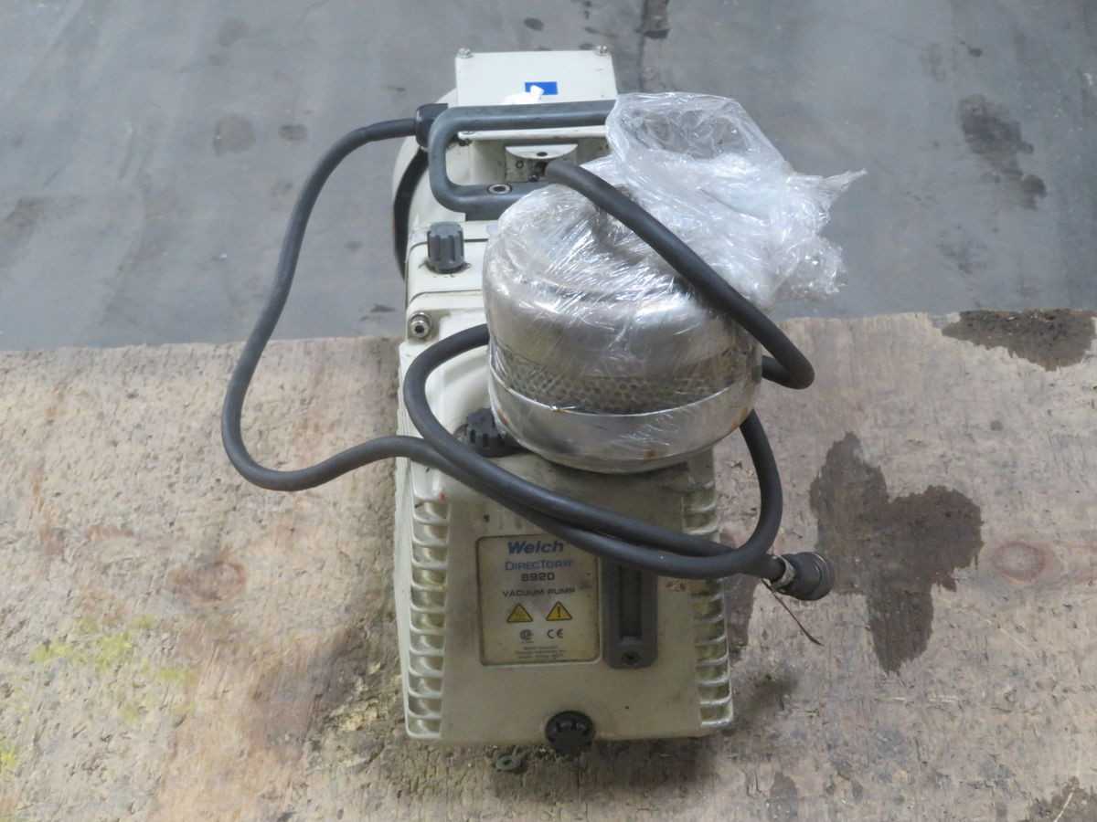 WELCH 8920 VACUUM PUMP T267280 - VACUUM PUMP