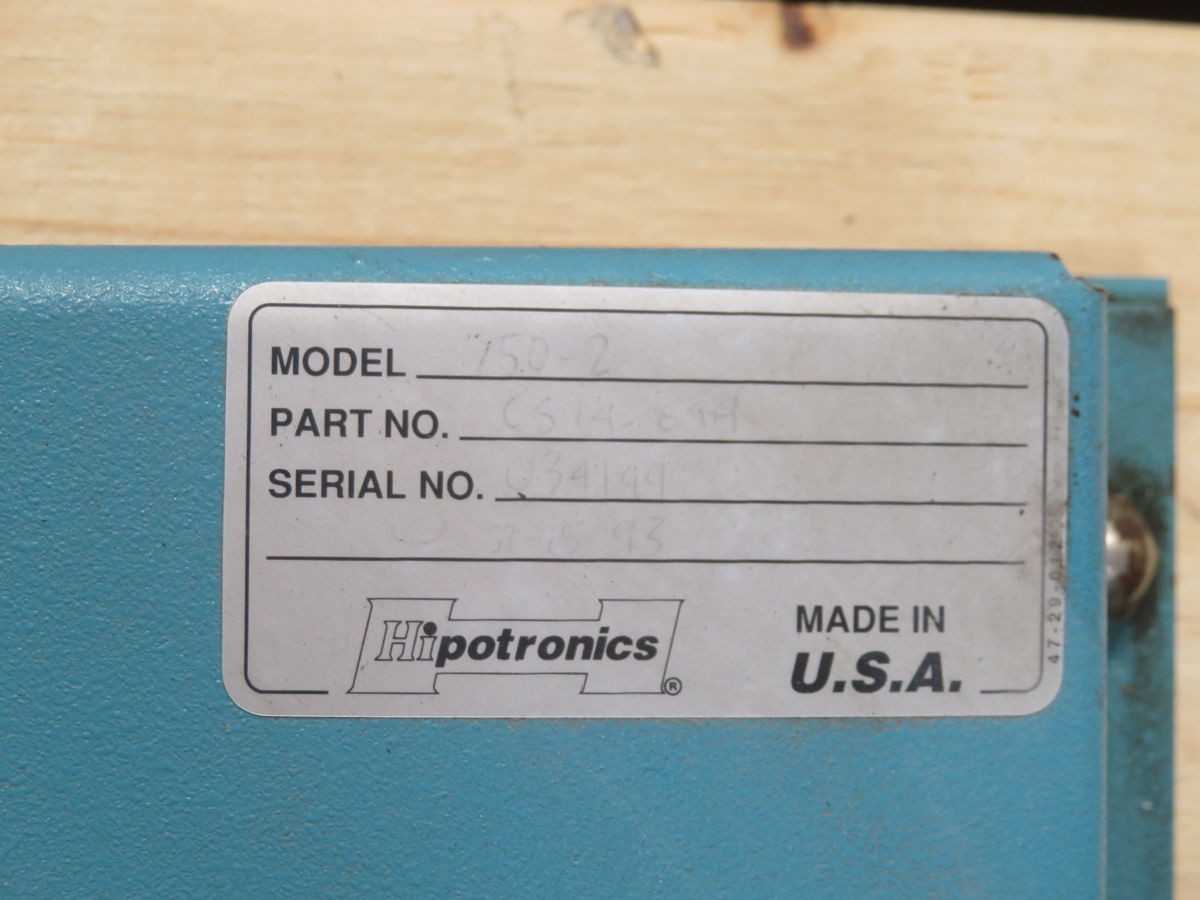 HIPOTRONICS 150-2 C514-694 HIGH VOLTAGE CAPACITOR T267369 - INDUSTRIAL PARTS