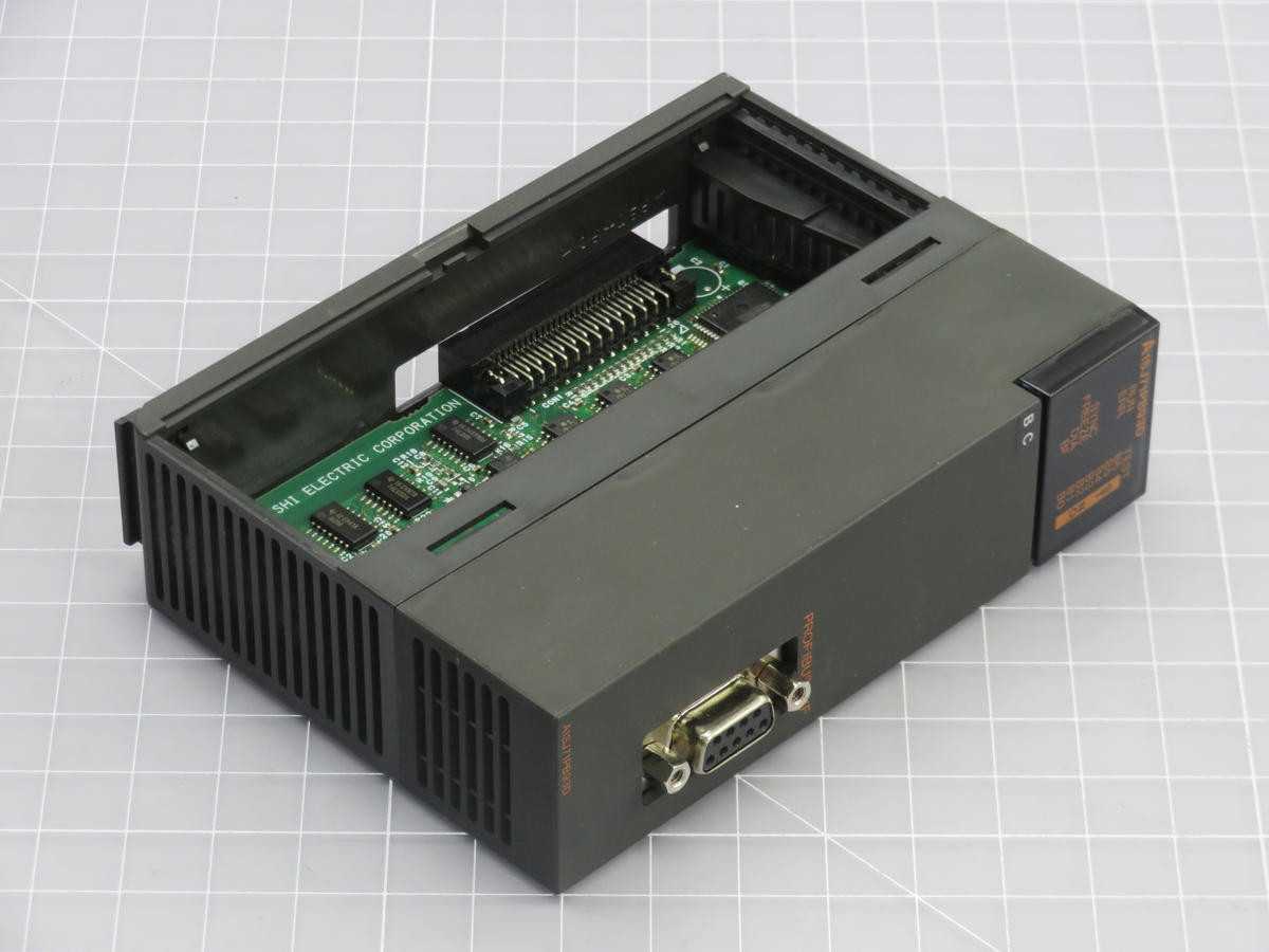 MITSUBISHI A1SJ71PB93D, PROFIBUS-DP SLAVE, 9.6-12 MBPS BAUD, 32 WORD I/O, 5 VDC 0.61 A POWER - PLC MODULES