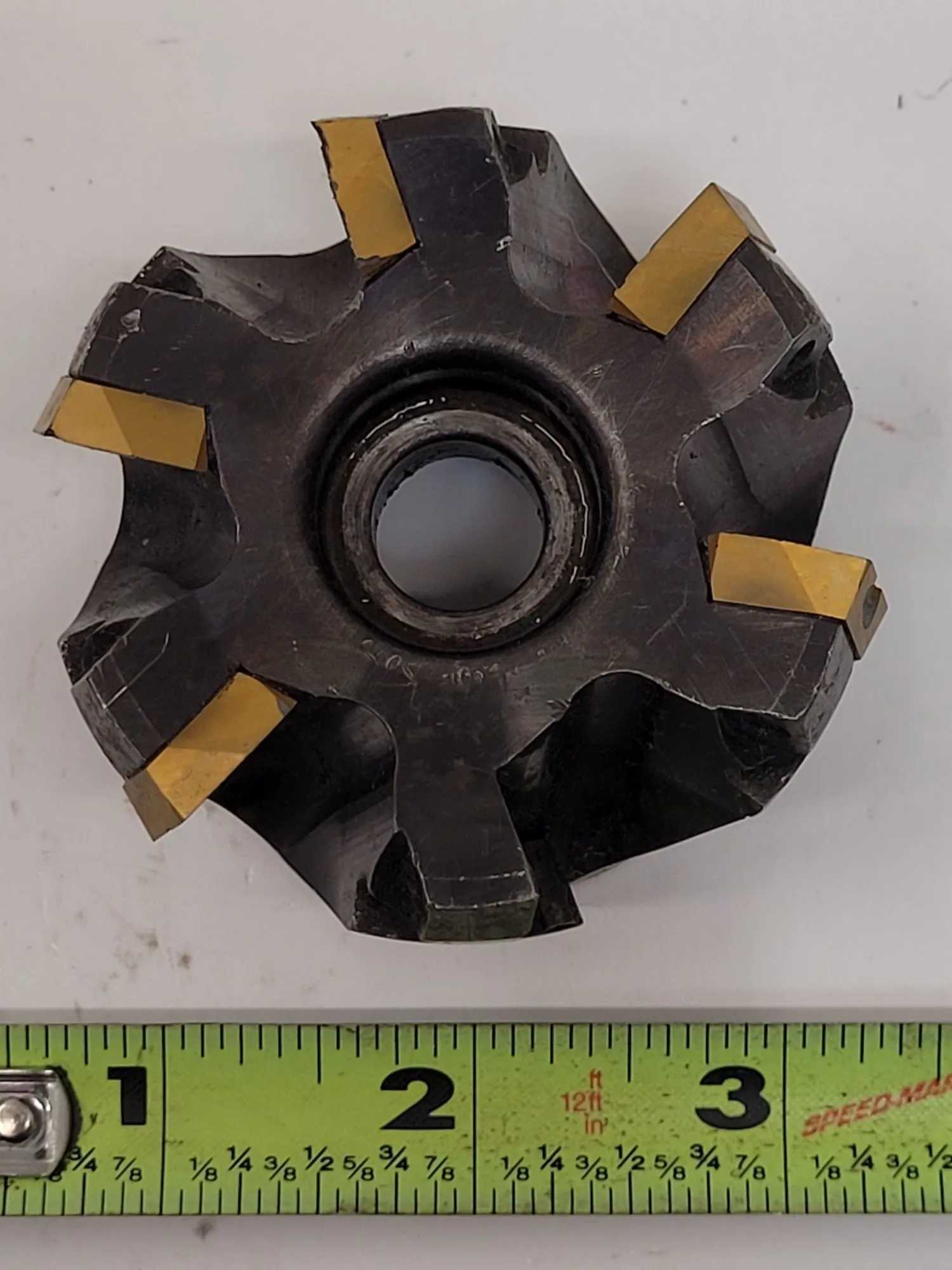KENNAMETAL INDEXABLE MILLING CUTTER, KSSISR248SD4315F4, 2.5IN DIAMETER, 6 FLUTE - MACHINE TOOLING