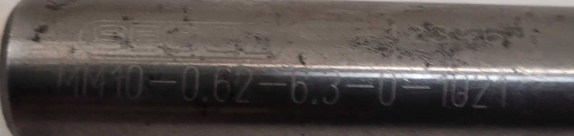SECO MM10-0.62-6.3-0-1021 BORING BAR, 0.625IN SHANK, INTERNAL COOLANT - MACHINE TOOLING