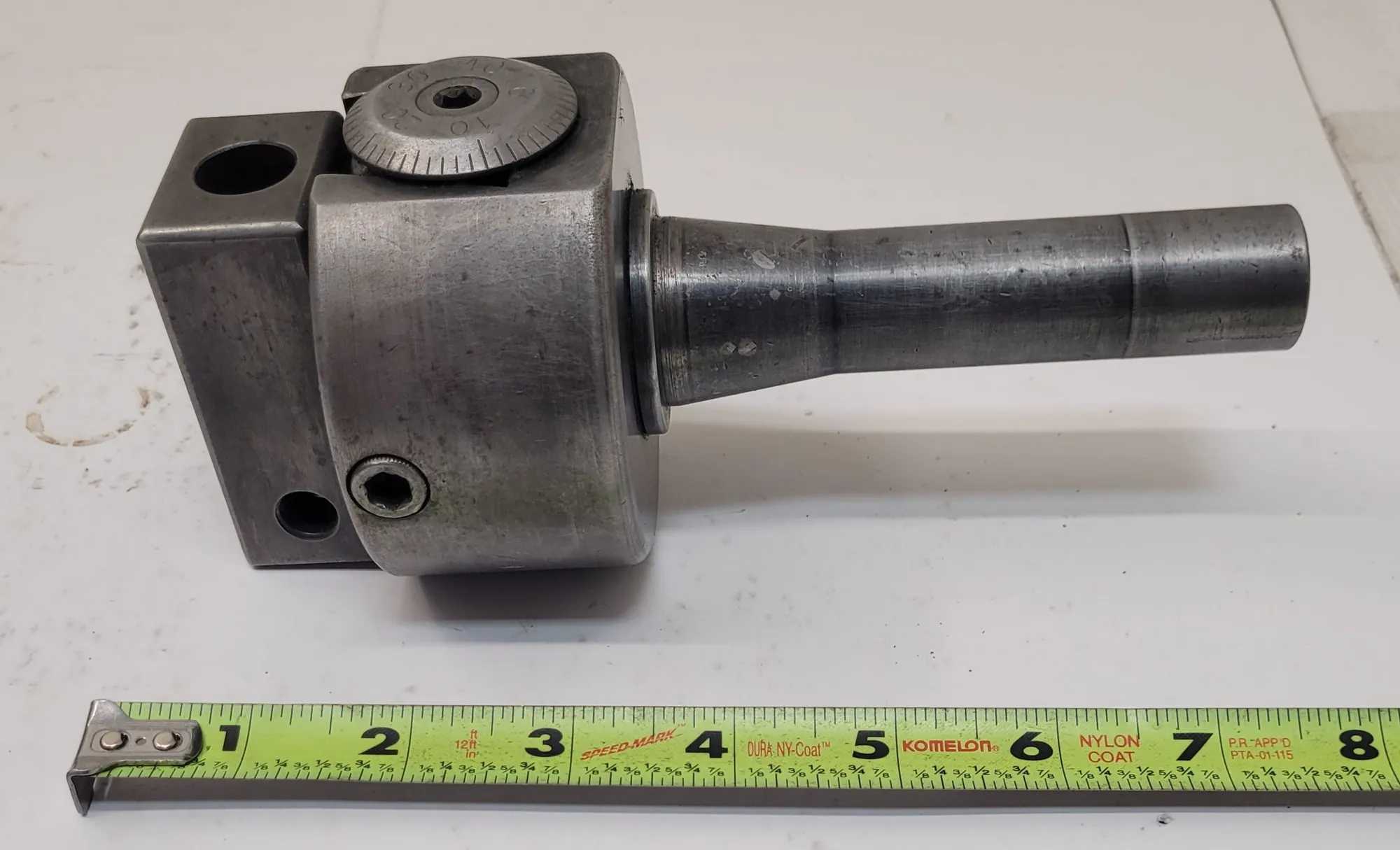 BRIDGEPORT NUMBER 2 BORING HEAD WITH R8 HOLDER - MACHINE TOOLING