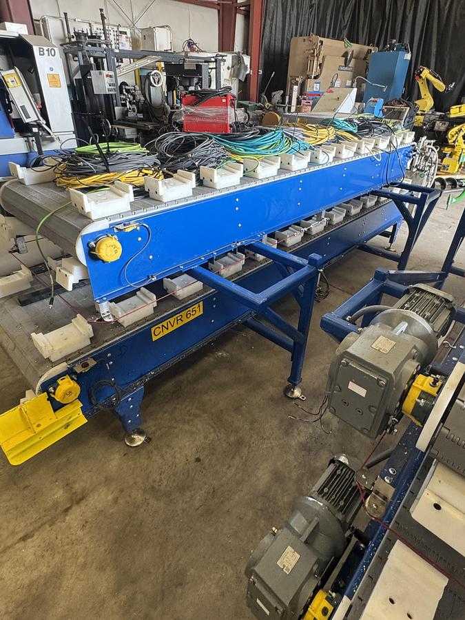 2023 Zeta Group Double Stack Motorized Conveyor - 30" W x 168" L, Ethernet IP Ready - BELT CONVEYOR