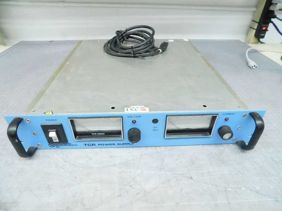 EM ELECTRONICS MEASURMENTS TCR 20S50-1 DC POWER SUPPLY 0-20V/0-50A M7021 - POWER SUPPLIES