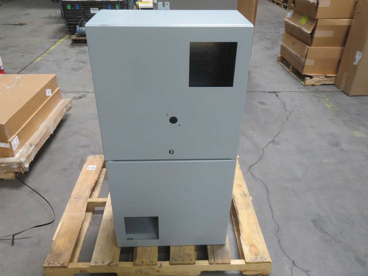 HOFFMAN CTD24428 SPECIAL CONCEPT SERIES TWO-DOOR ENCLOSURE T268019 - ELECTRICAL ENCLOSURES HOFFMAN CTD24428 SPECIAL CONCEPT SERIES TWO-DOOR ENCLOSURE T268019 - ELECTRICAL ENCLOSURES