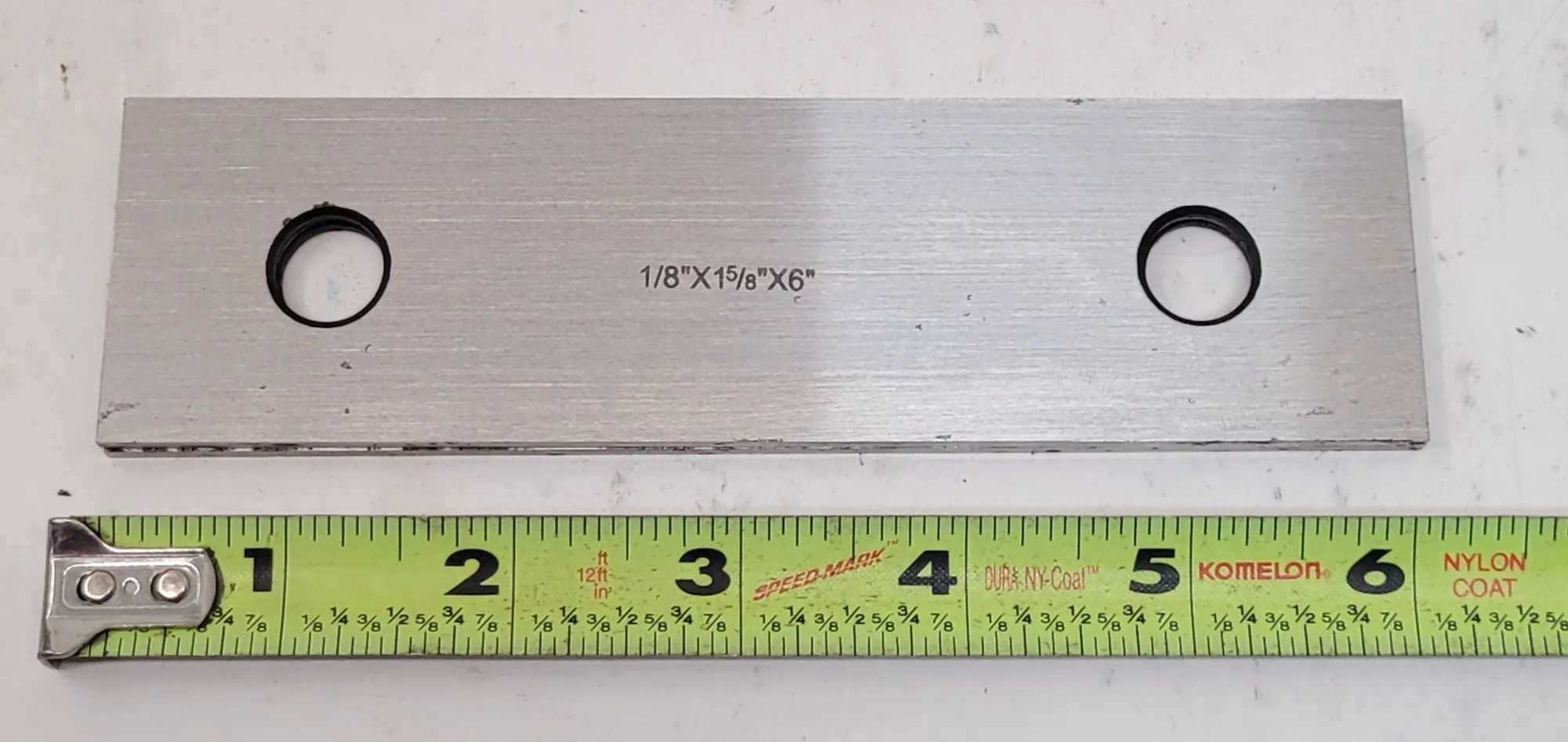 UNKNOWN BRAND 10 PAIR PARALLEL SET, 1/8″ THICKNESS, 1/2″ MIN TO 1-5/8″ MAX HEIGHT, 6IN LONG - MACHINE TOOLING