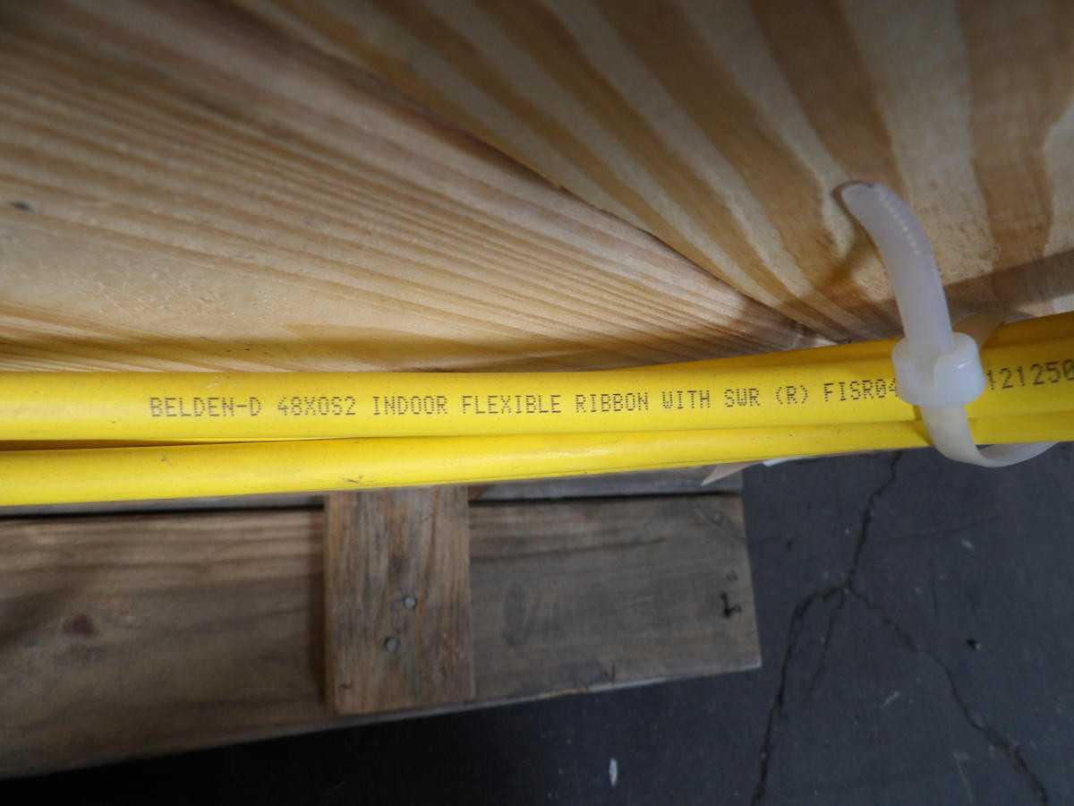 Belden PG07998-11 OS2 Fiber, 48-Fiber, 9.8 mm OD, -30/+70°C Op Temp, 500 N Max Tensile - FIBER OPTIC CABLE
