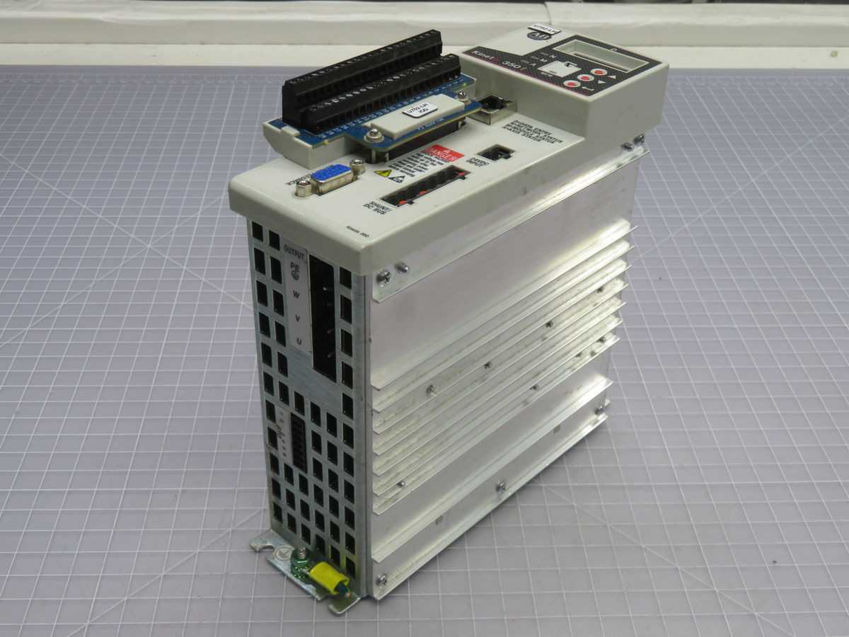 ALLEN BRADLEY 2097-V33PR1-LM SER A KINETIX 350 SERVO DRIVE T267736 - SERVO DRIVES