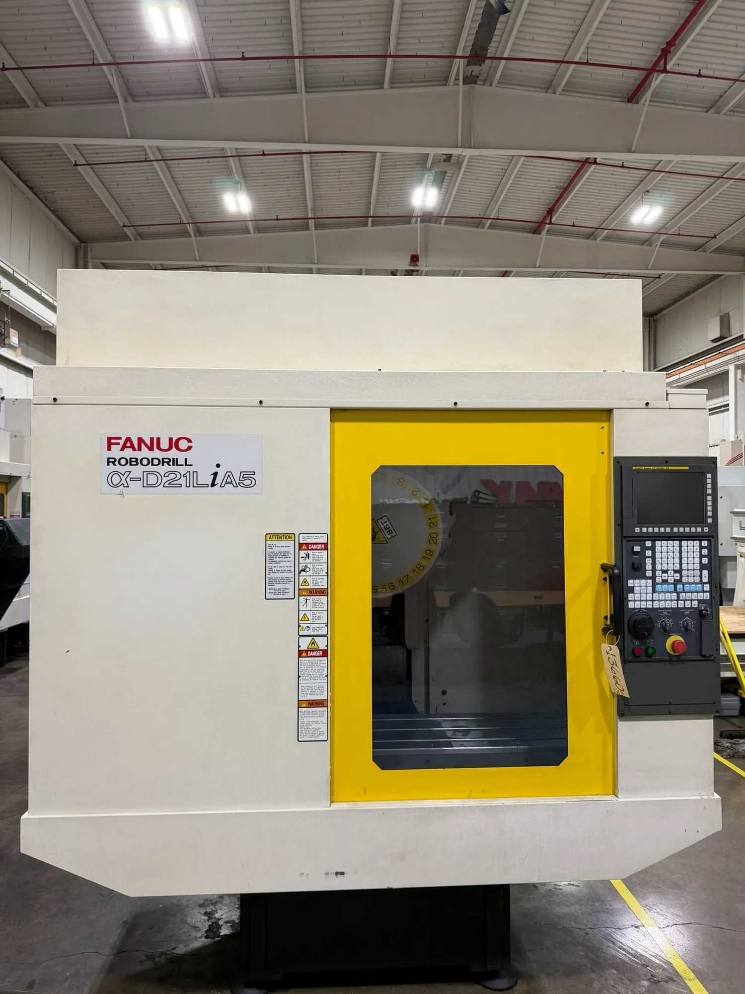 2014 FANUC ROBODRILL A-D21LIA5 CNC 3-AXIS DRILL TAP CENTER - HIGH PRECISION & EFFICIENCY - CNC MACHINING CENTERS
