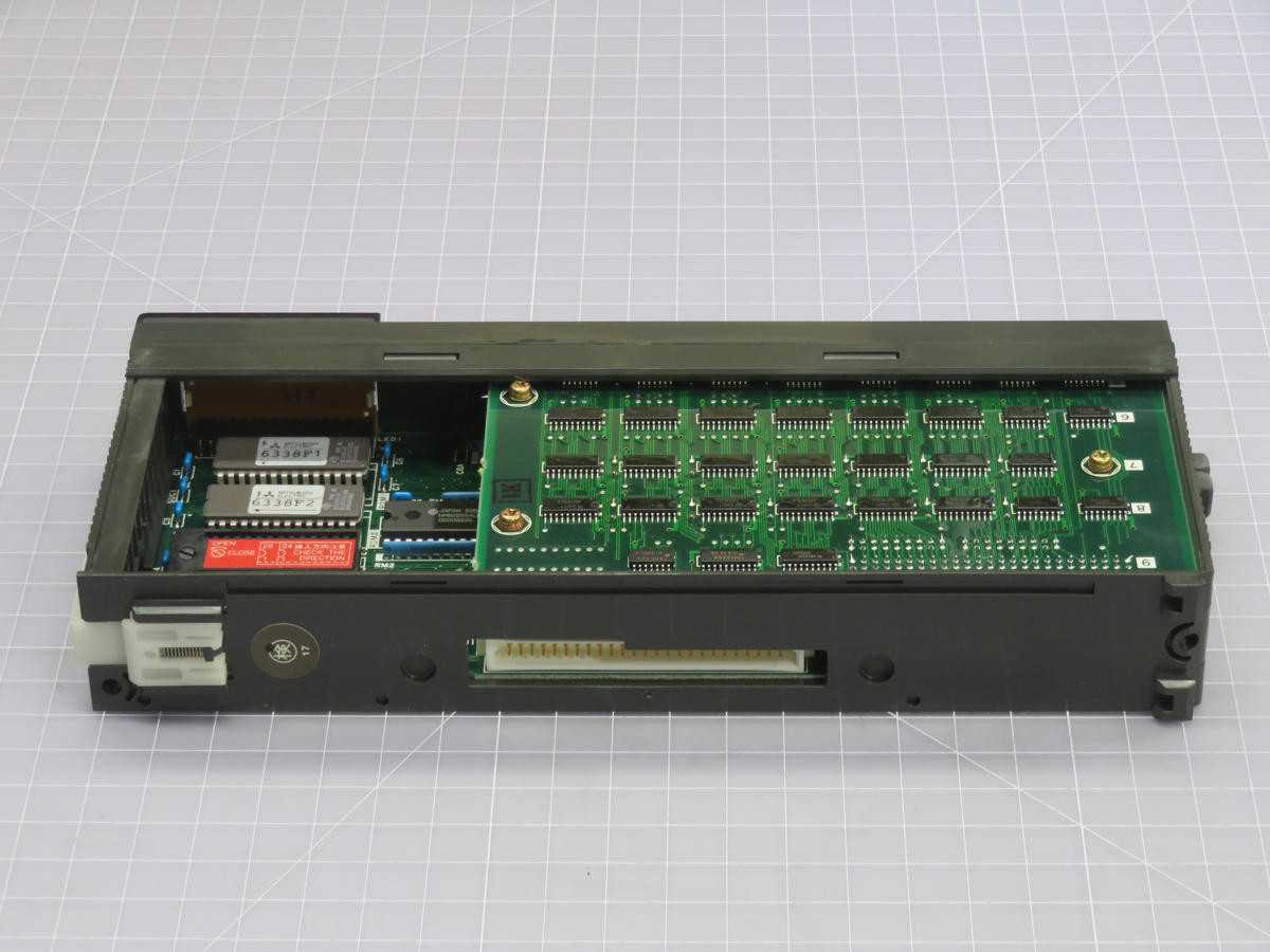 Mitsubishi AJ71PT32-53, Controls PLCs, 2 Optical Ports, 25 MBPS Speed, 1 KM Distance - PLC MODULES