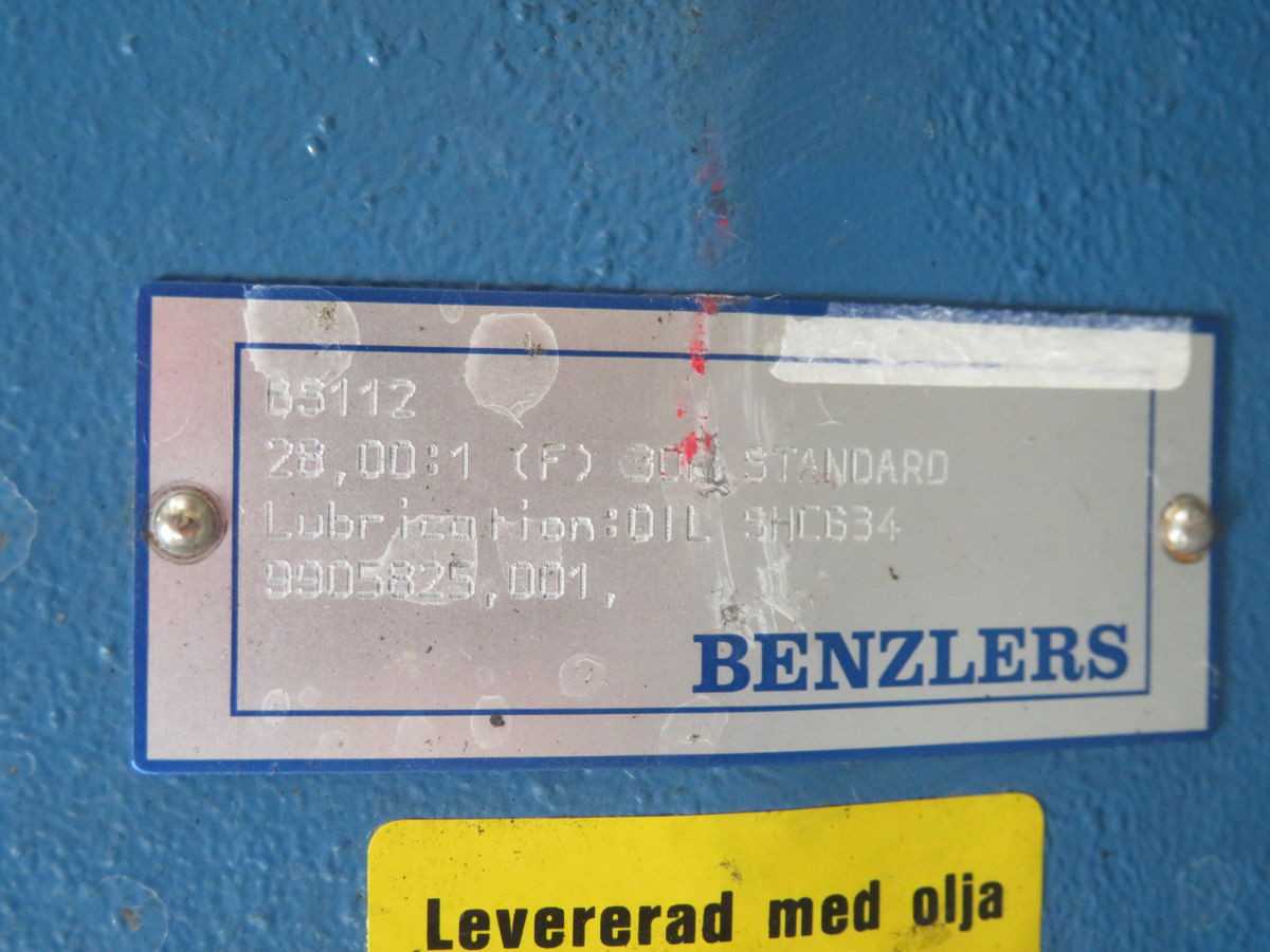 BENZLERS BS112 WORM GEAR T264835 - GEAR REDUCERS