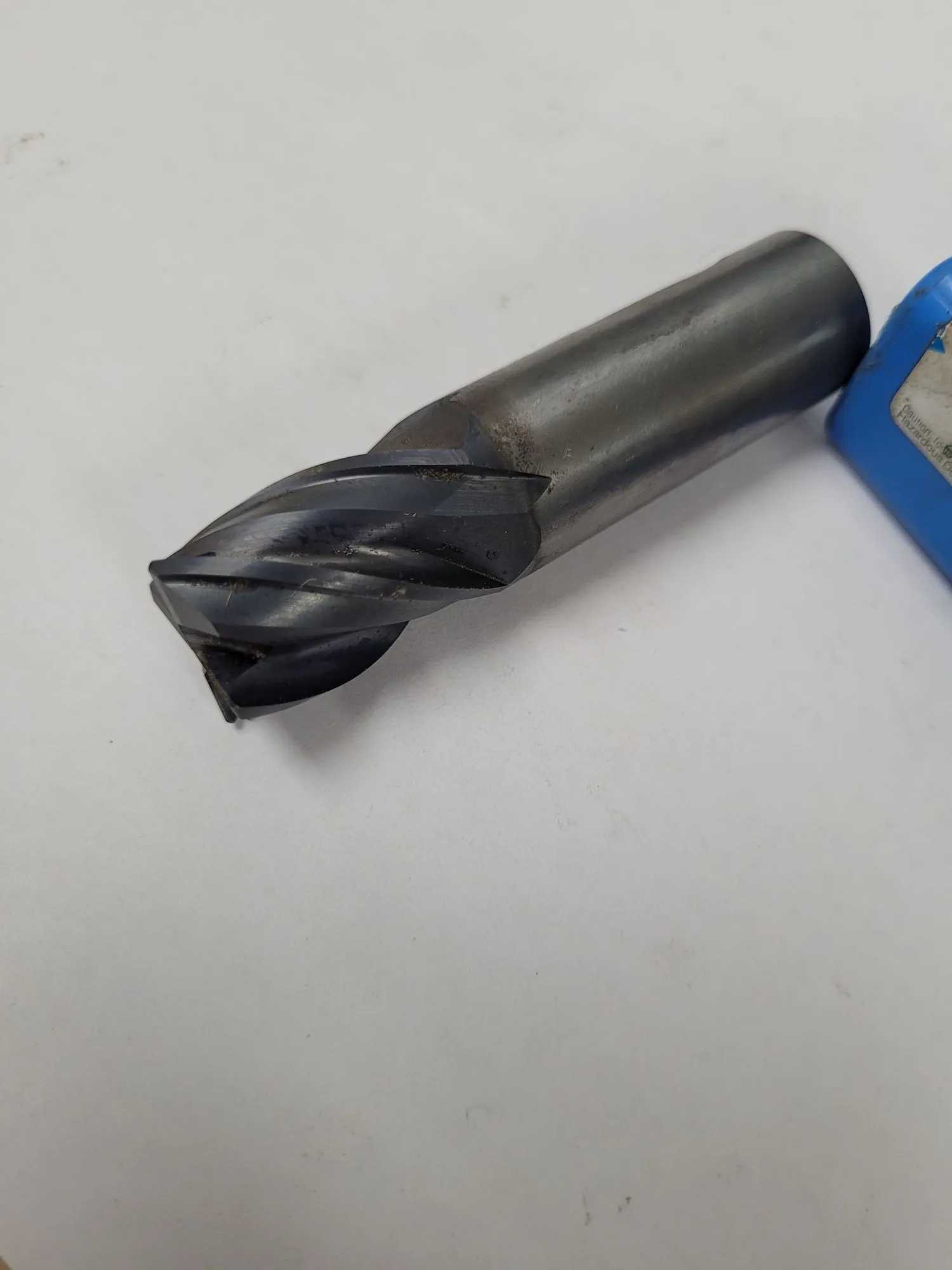 KYOCERA 36520 CENTER CUTTING SOLID CARBIDE END MILL, Z-CARB Z16CR, 4 FLUTE, 3/4" SHANK - MACHINING TOOLING & PARTS
