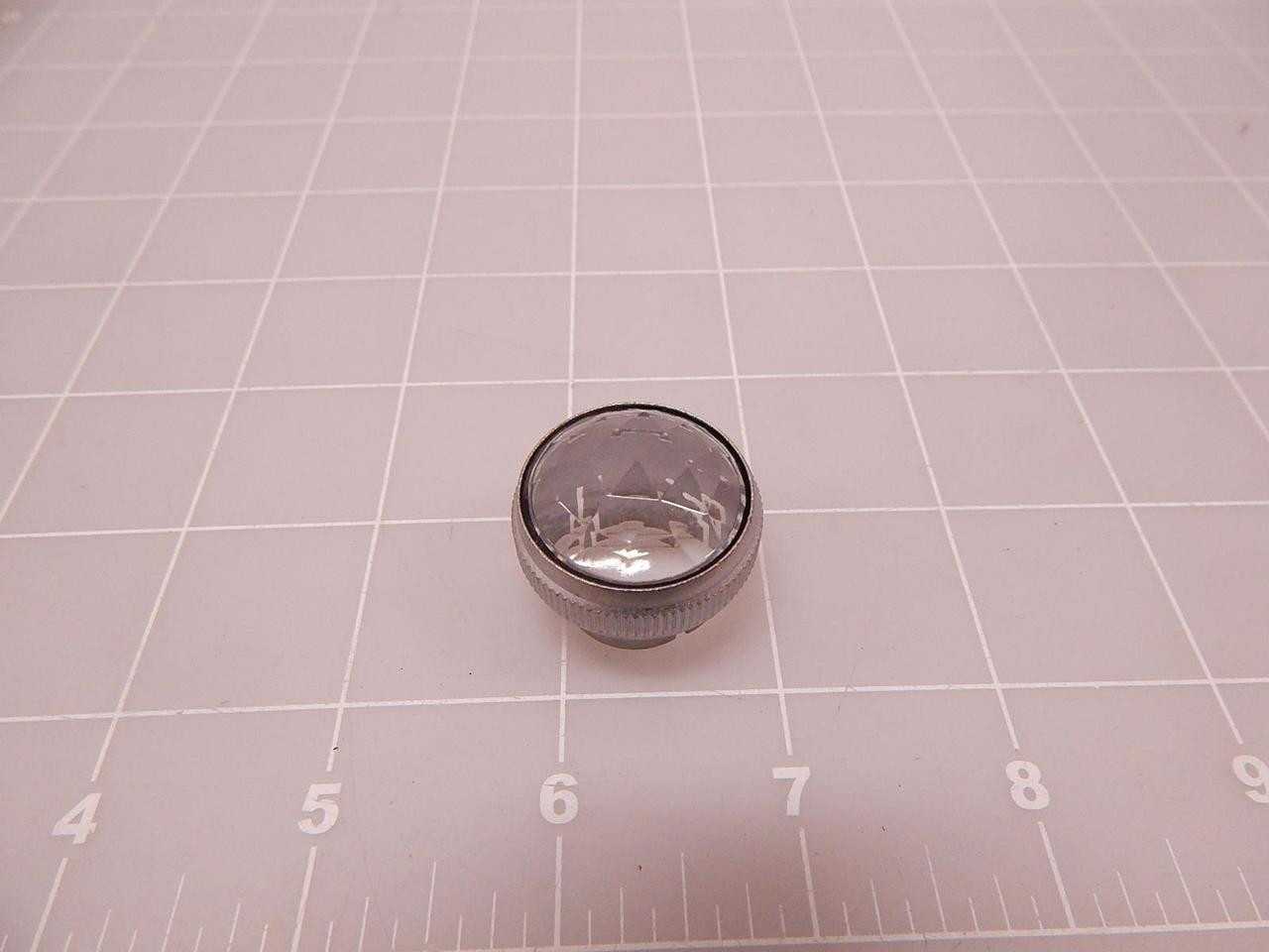 LOT OF 173 DIALIGHT 0410437300 CLEAR CONVEX PMI CAP TRANSPARENT - LIGHTING