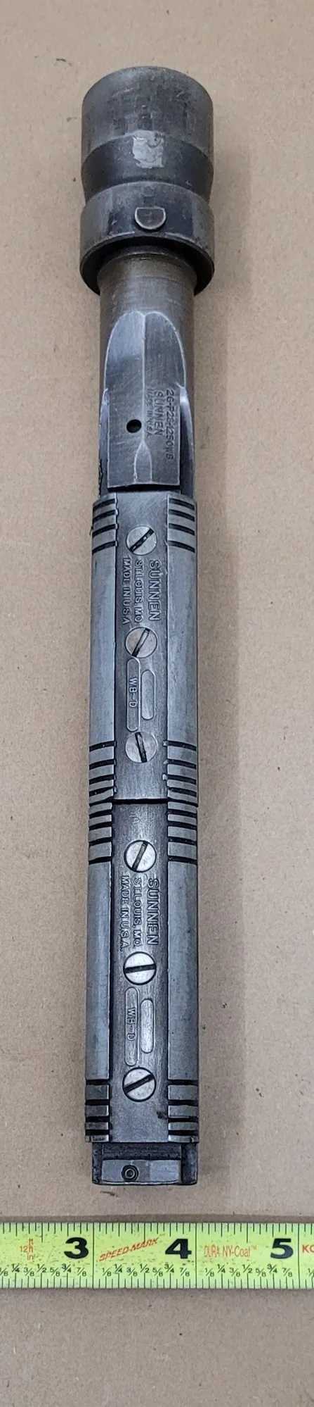 SUNNEN 2G-P28-1250 WB HONING MANDREL 1.230-1.375" DIAMETER RANGE 6.562" ABRASIVE LENGTH - MACHINING TOOLING & PARTS