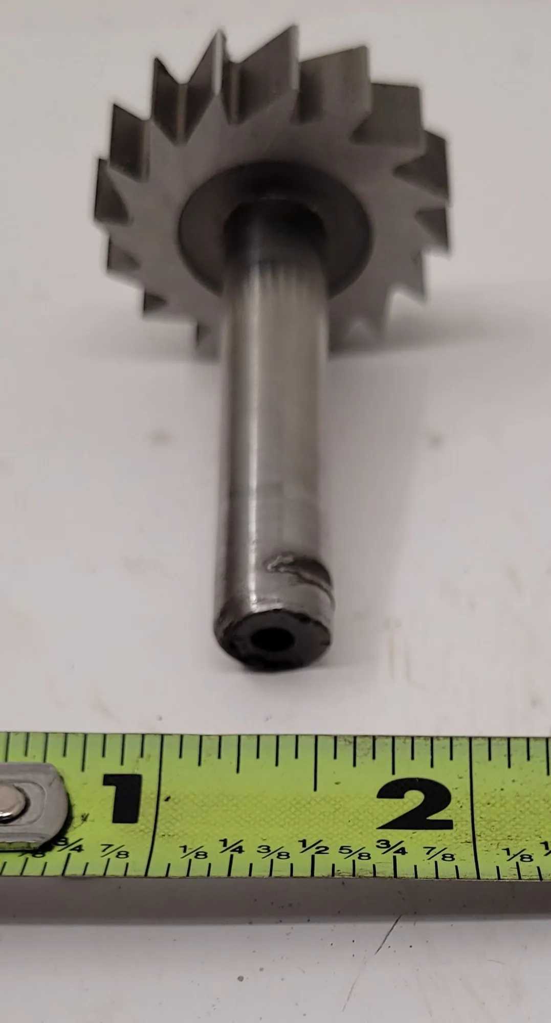 MOON CUTTER KY1200 HSS STRAIGHT TOOTH KEYSEAT CUTTER 1-1/2 X 3/8 X 1/2 IN. - MACHINING ACCESSORIES & TOOLING