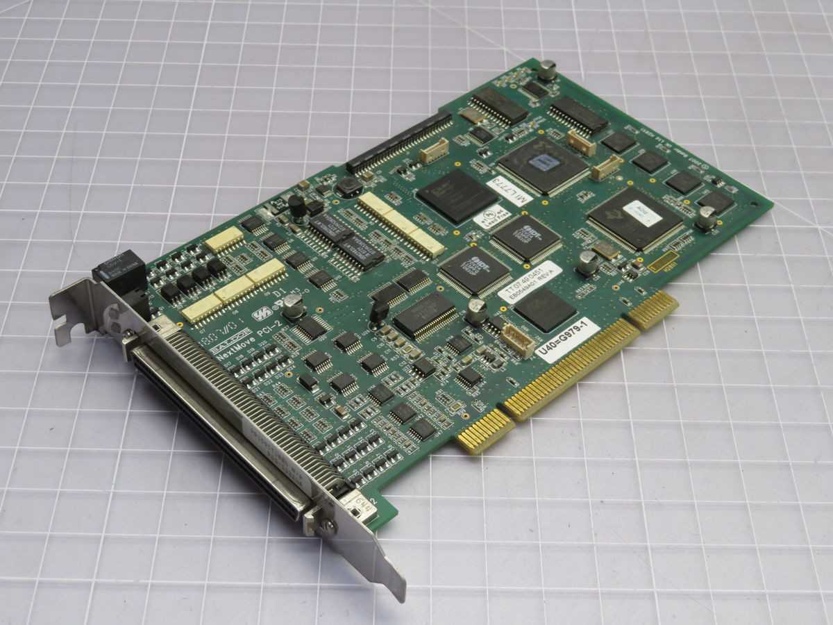 BALDOR NEXTMOVE PCI-2 MOTION CONTROLLER, 8 AXIS, PCI BUS, D/A I/O, 94V-0 UL RATING, REV A - AUTOMATION & CONTROLS