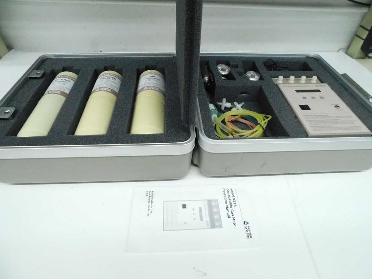 Arbiter Systems 921A Combustible Gas Meter M7370 - Reliable Measurement Solution - INDUSTRIAL PARTS Arbiter Systems 921A Combustible Gas Meter M7370 - Reliable Measurement Solution - INDUSTRIAL PARTS