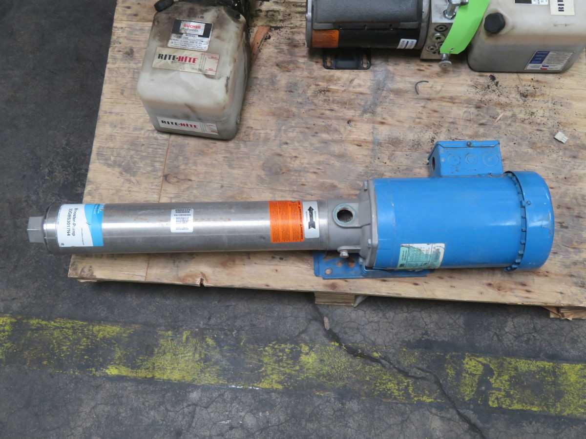 BUCHER 33GBS3017N4 HIGH-PRESSURE BOOSTER PUMP T269120 - CENTRIFUGAL PUMP