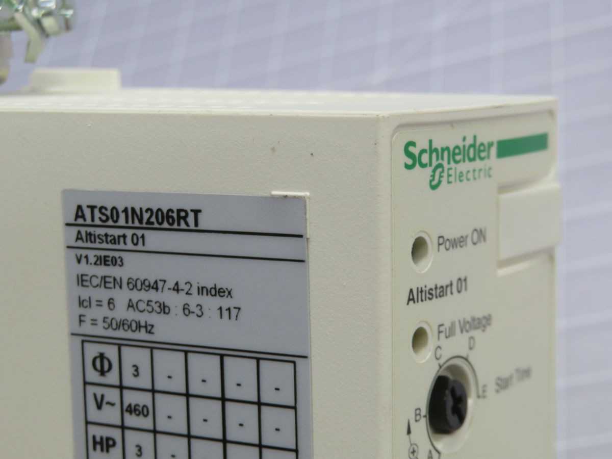 LOT OF 12 SCHNEIDER ATS01N206RT SOFT START T262357 - MOTOR STARTERS