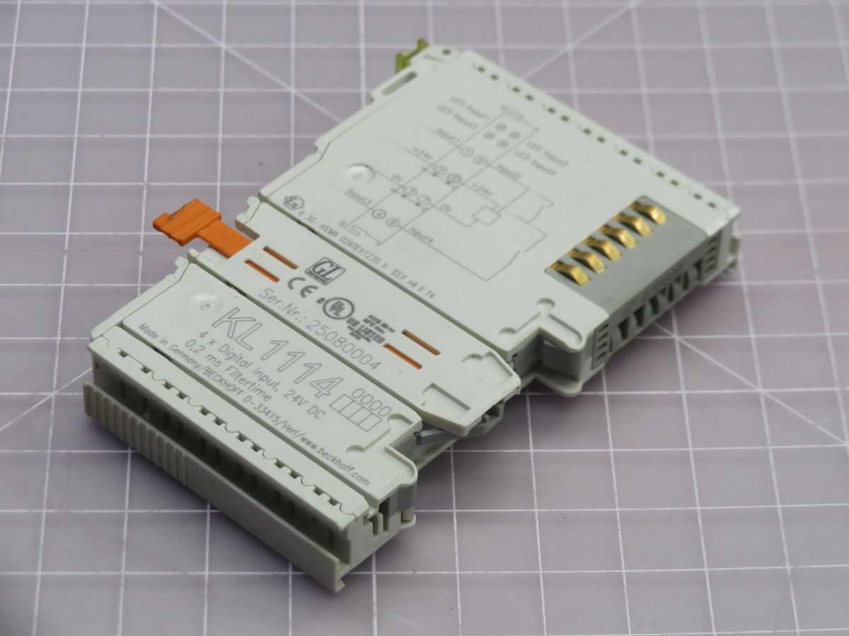 LOT OF 35 BECKHOFF DIGITAL INPUT TERMINAL T266039 - PLC MODULES