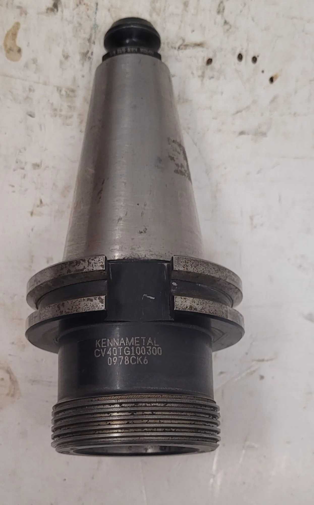 KENNAMETAL ERICKSON CV40TG100300 COLLET CHUCK, CAT40, TG100 COLLET CAPACITY 5/64"-1" - MACHINE TOOLING