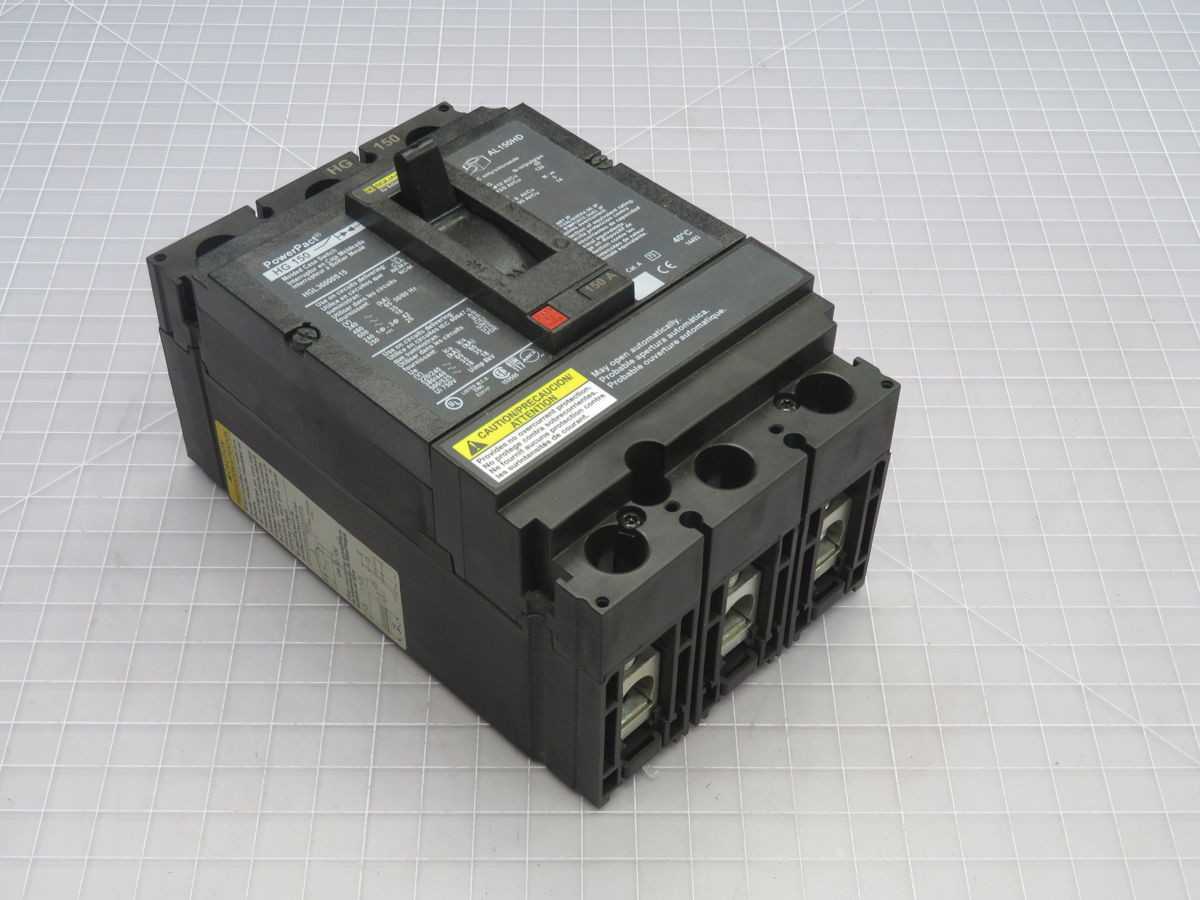 SQUARE D HGL36000S15 MOLDED CASE CIRCUIT BREAKER T267460 - CIRCUIT BREAKERS
