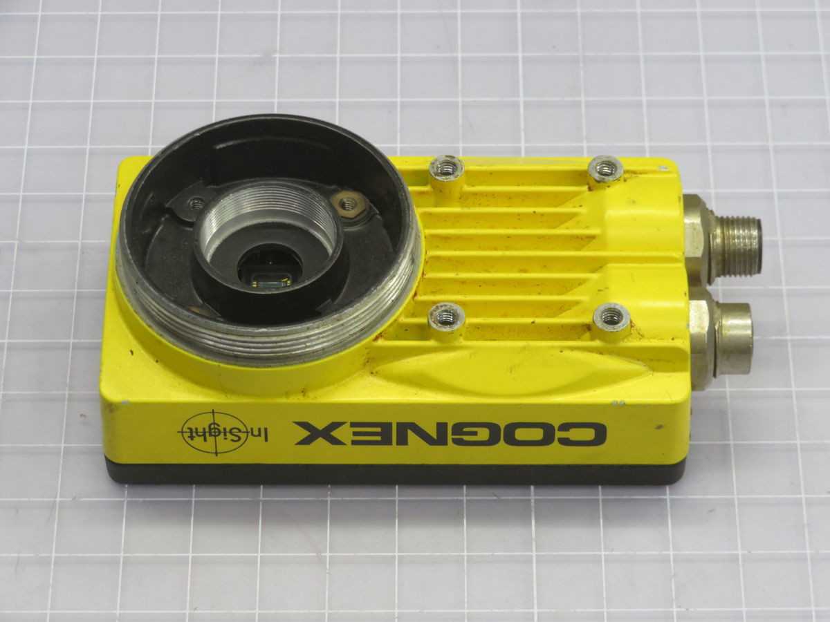 Cognex In-Sight 5100 Vision Sensor, VGA Resolution, 60 FPS, Ethernet, RS-232, 4 In, 4 Out, 24 VDC Power - INSPECTION CAMERAS