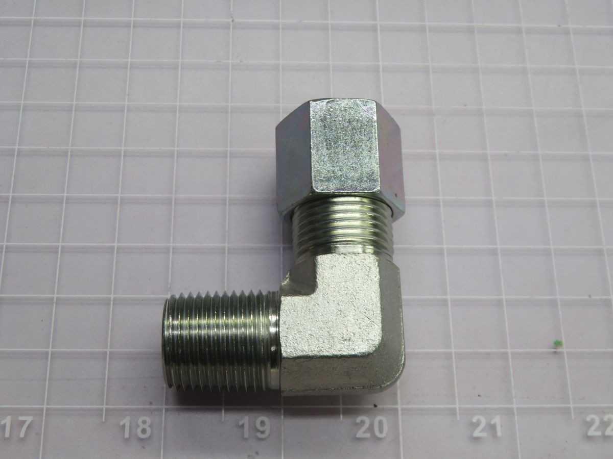 LOT OF 282 BRENNAN C2501-10-08 BT-MP ELBOW FITTING T264433 - PIPE ELBOW