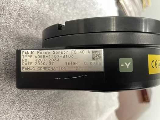 2020 FANUC A05B-1407-B103 FS-40IA FORCE SENSOR, 105MM DIA, 0.87KG, 392N LOAD, 2% ACCURACY - SENSORS