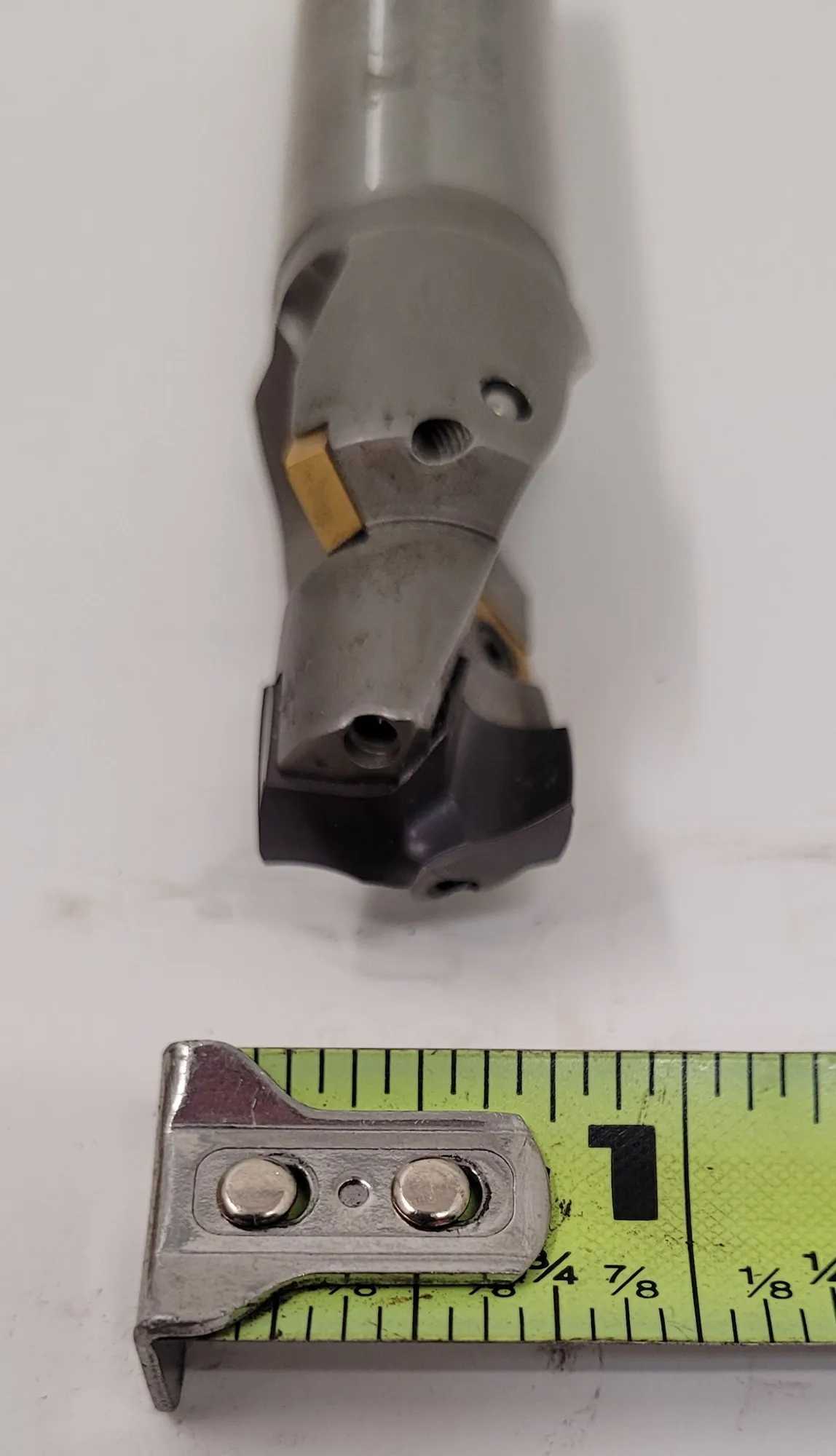 Kennametal KSEM0625R1SS075F45 Coolant Thru Indexable Drill, 5/8" Cut Dia, 3/4" Shank - MACHINING ACCESSORIES & TOOLING
