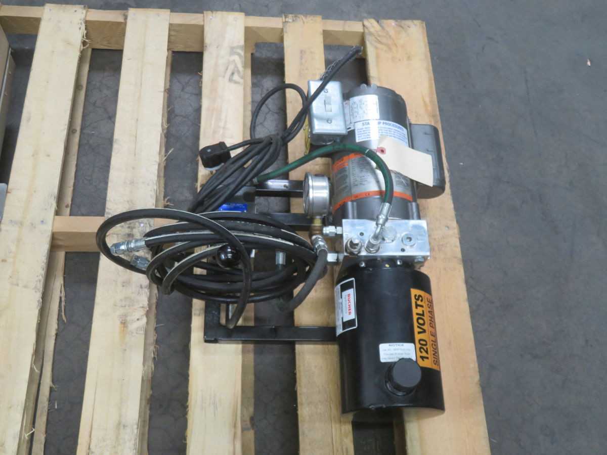 BUCHER M-4560-0247 6021200 AC HYDRAULIC POWER PACK T268799 - HYDRAULIC POWER UNIT