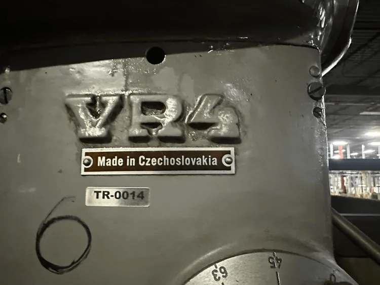 1971 MAS VR4 RADIAL DRILLING MACHINE 50MM CAPACITY, 1470MM ARM, 2000 RPM, 575V 60HZ 3PH - RADIAL ARM DRILLING MACHINES
