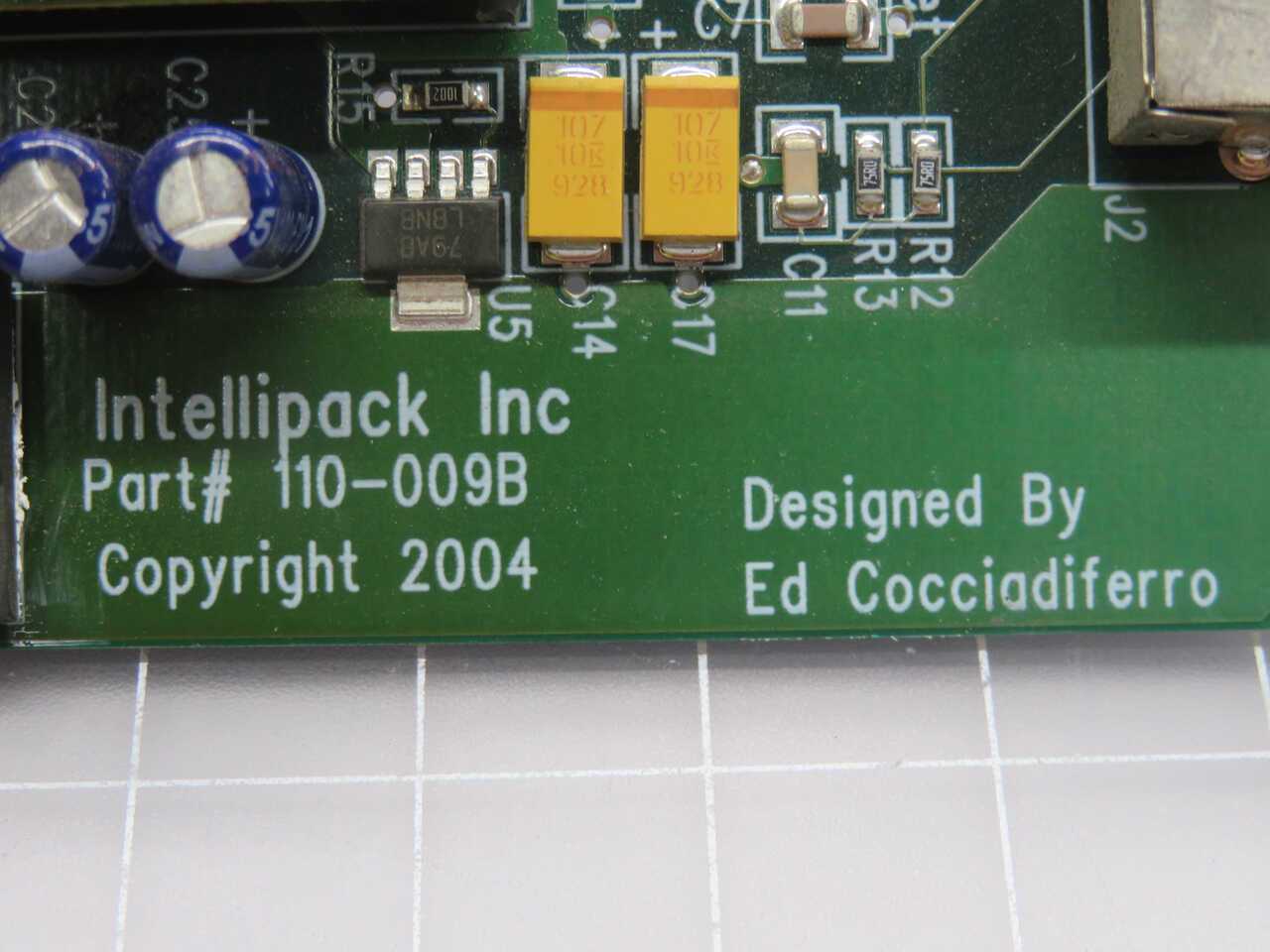 INTELLIPACK 110-009B CIRCUIT BOARD T269462 - PCB CIRCUIT BOARDS