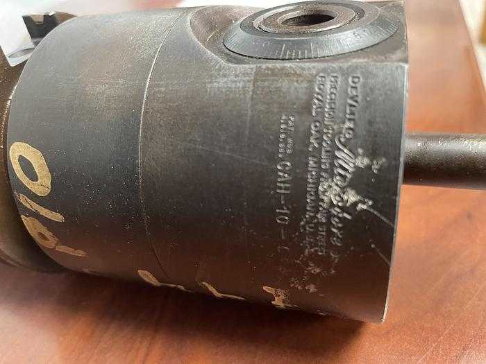 DEVLIEG MICROBORE GAH-10-062 BORING HEAD, 5/8" BAR, CAT 50 SHANK, 2.25" HEAD HEIGHT - TOOL HOLDERS