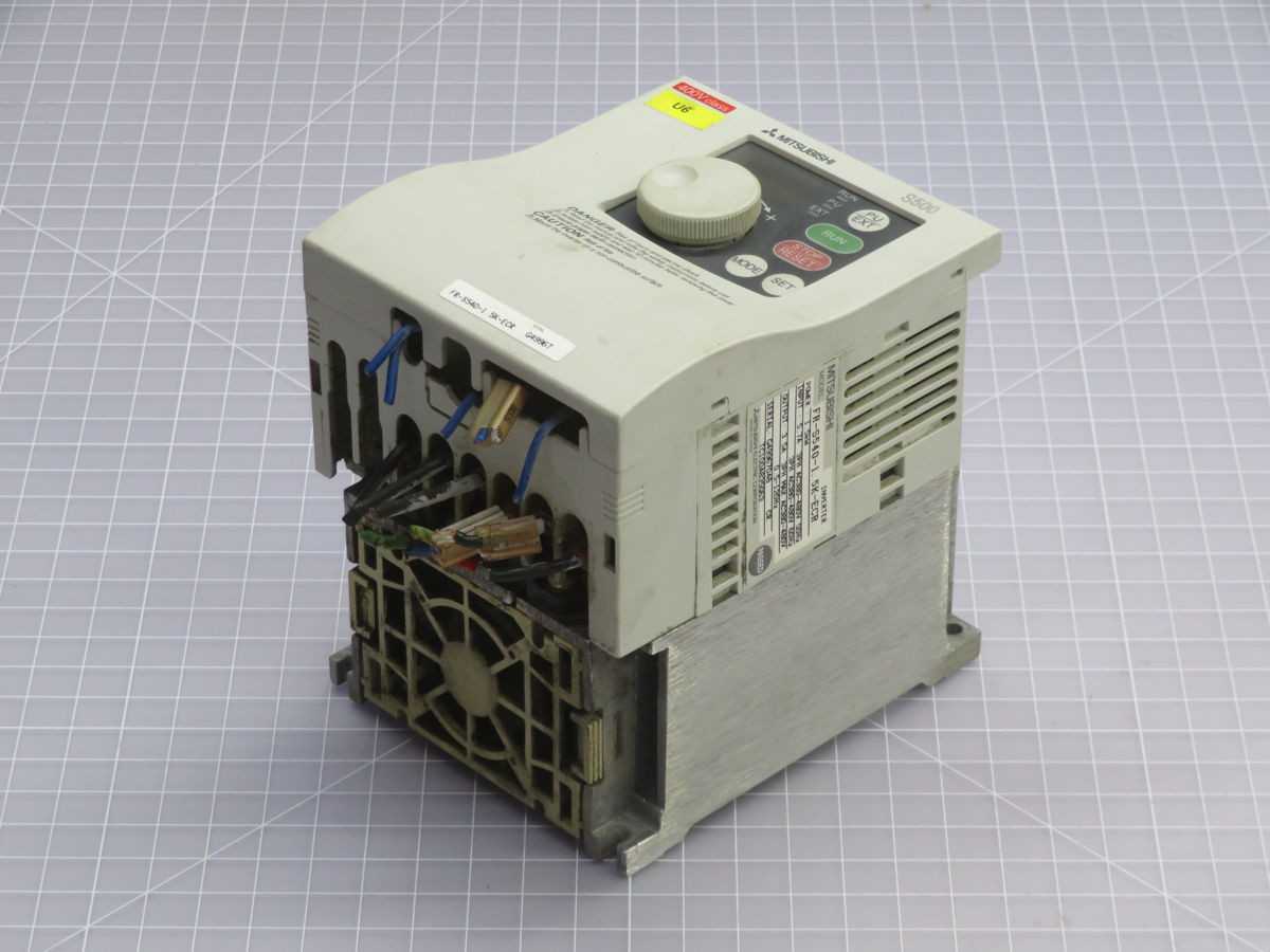 MITSUBISHI FR-S540-1.5K-ECR INVERTER DRIVE BH0551 - AC VFD DRIVES