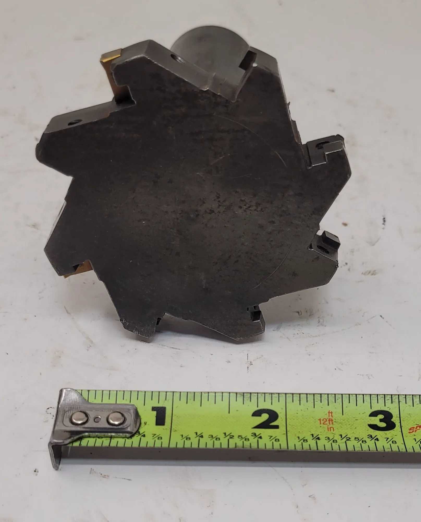 SECO INDEXABLE SLOT MILLING CUTTER, 3" DIA, 1/2" THICK, 1.25" SHANK, 8 INSERTS - MACHINING TOOLING & PARTS